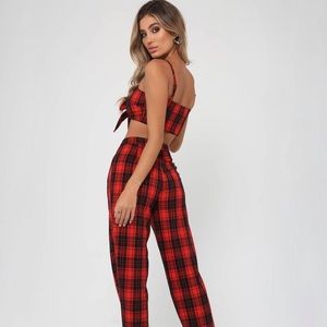 Tiger mist plaided sold out set !!!!